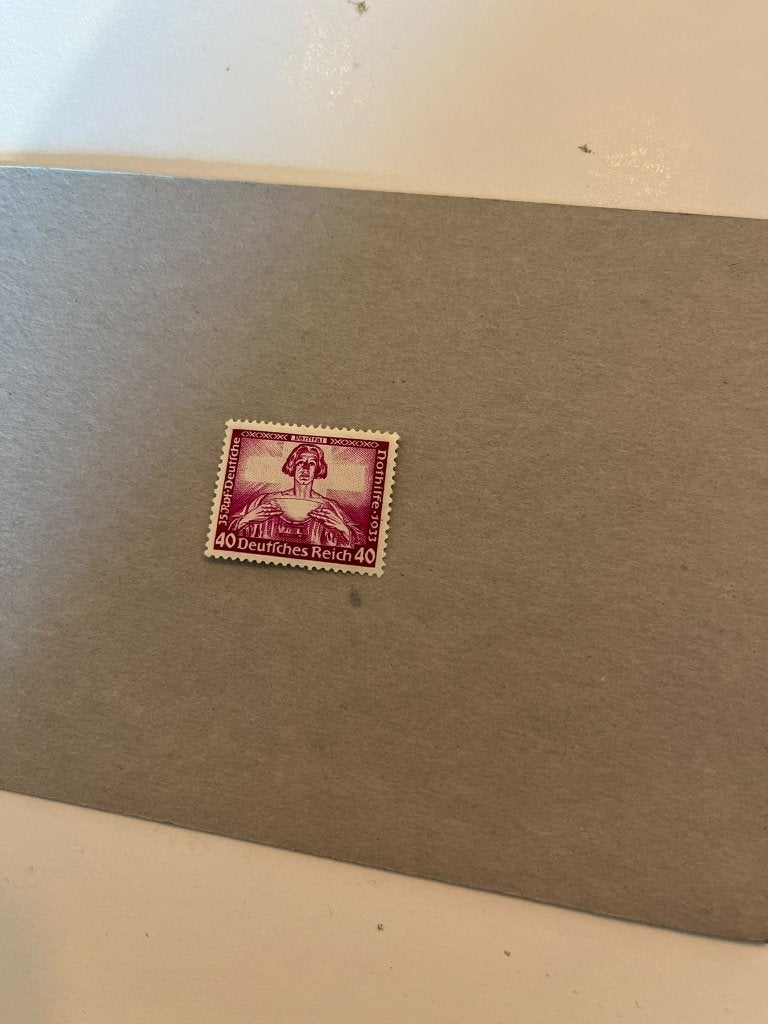 Duitse rijk postzegel Michel nummer 507 ongebruikt, Timbres & Monnaies, Enlèvement ou Envoi