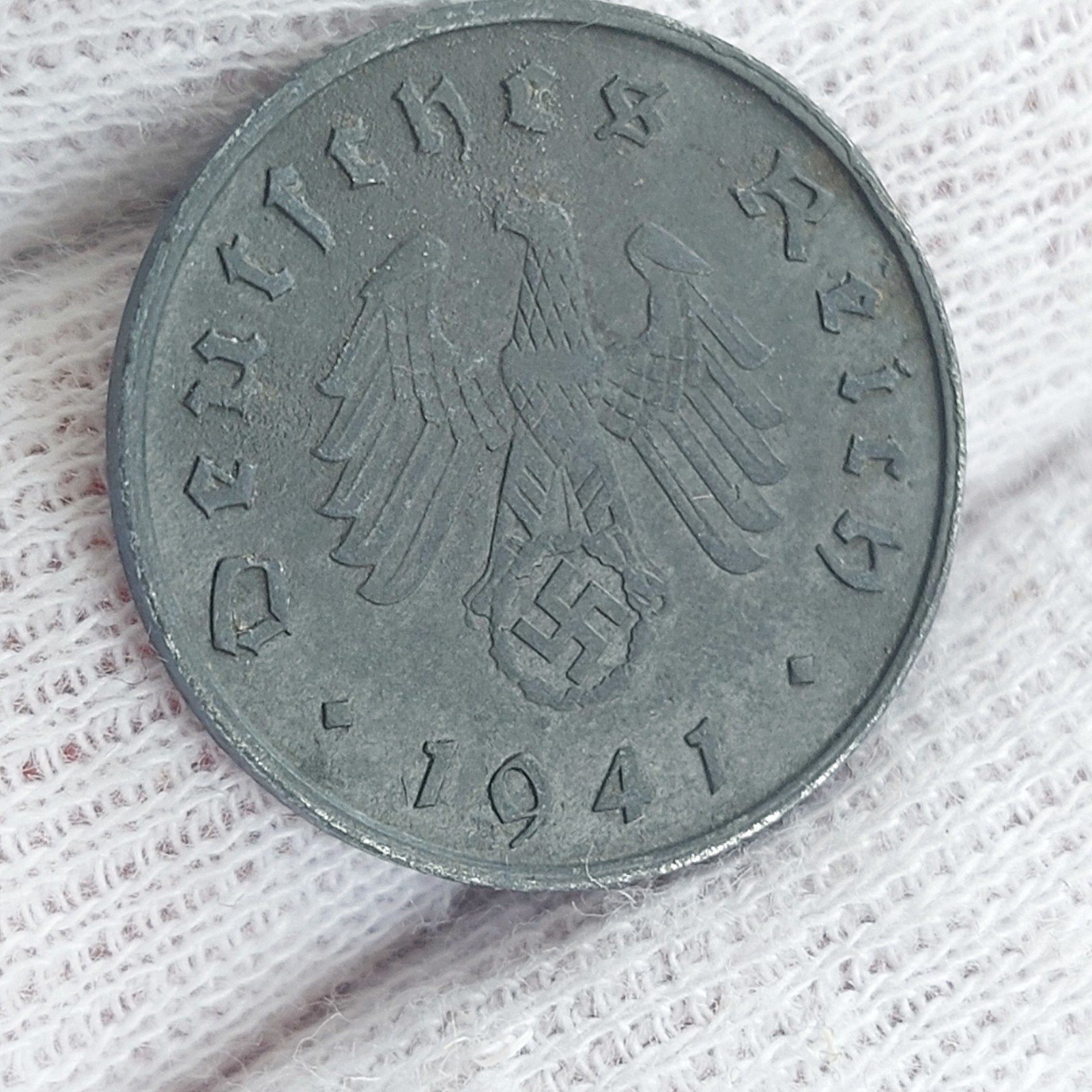 Munt / Duitsland / 10 Reichspfennig / III Reichs / 1941 A, Ophalen of Verzenden, Duitsland, Losse munt