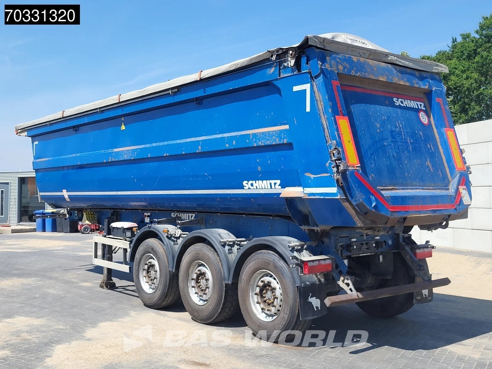 Schmitz SGF*S3 Cramaro 34m3, Autos, Achat, Entreprise, Autres carburants, Remorques et Semi-remorques