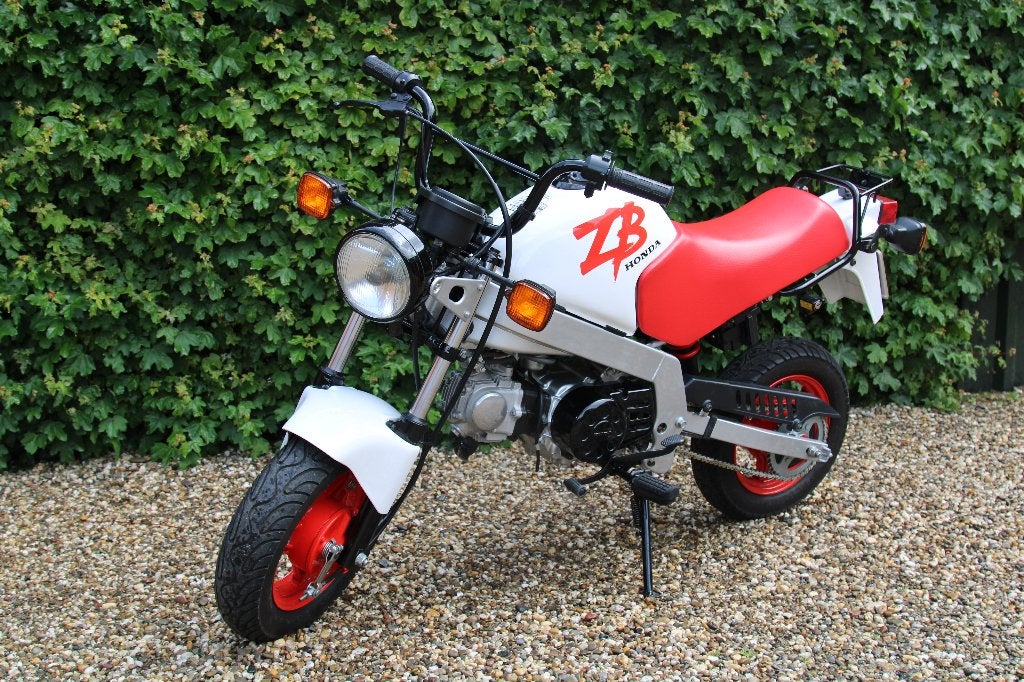 Honda ZB ZB50 Monkey Nieuwstaat wit 1990 dax c50 ss50, Ophalen, Overige modellen, 49 cc, 3 versnellingen