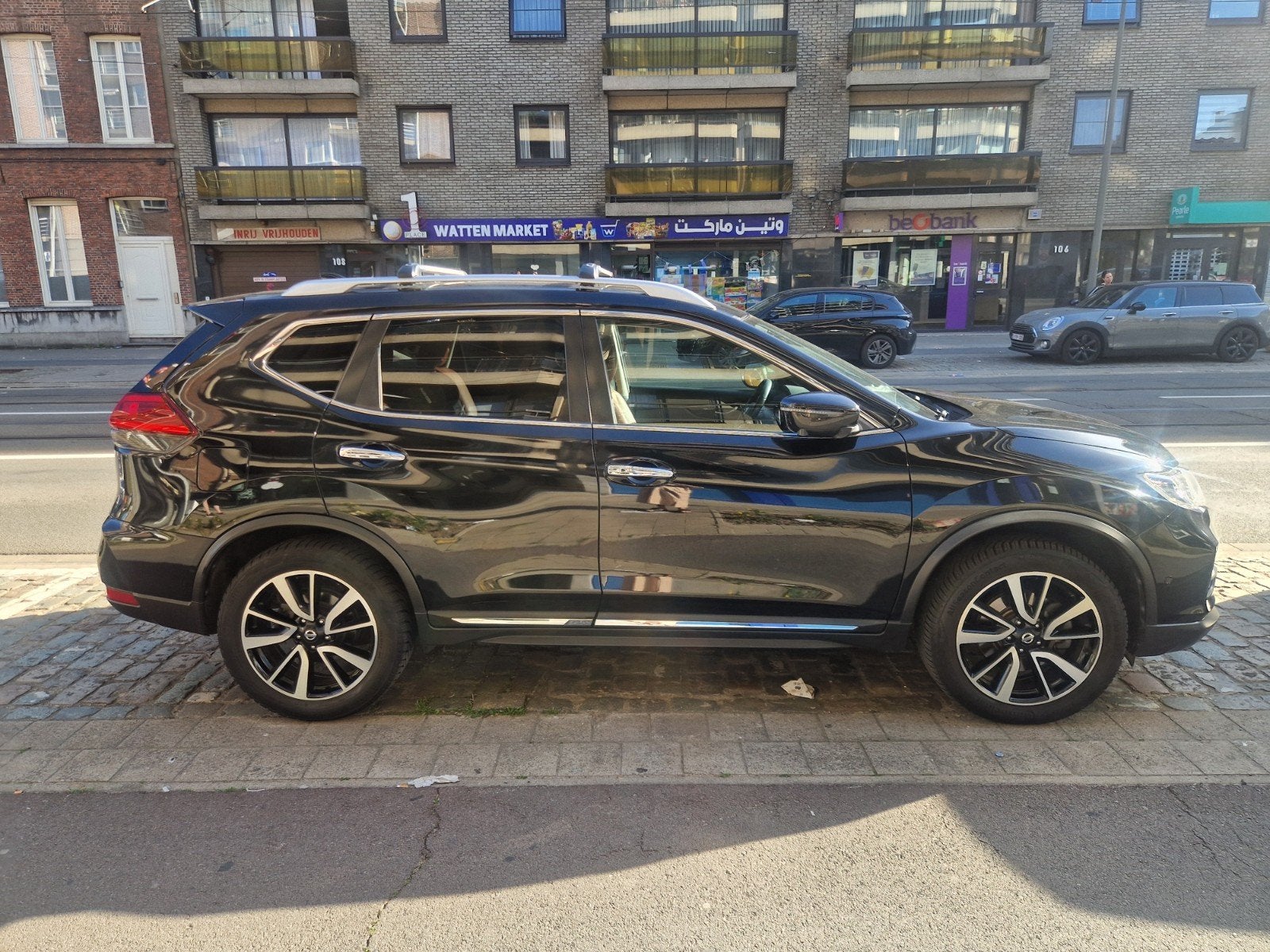 nissan xtrail 2.0 177pk 4x4 diesel van 2018 ful option, Auto's, Nissan, Automaat, Zwart, Leder, Bruin