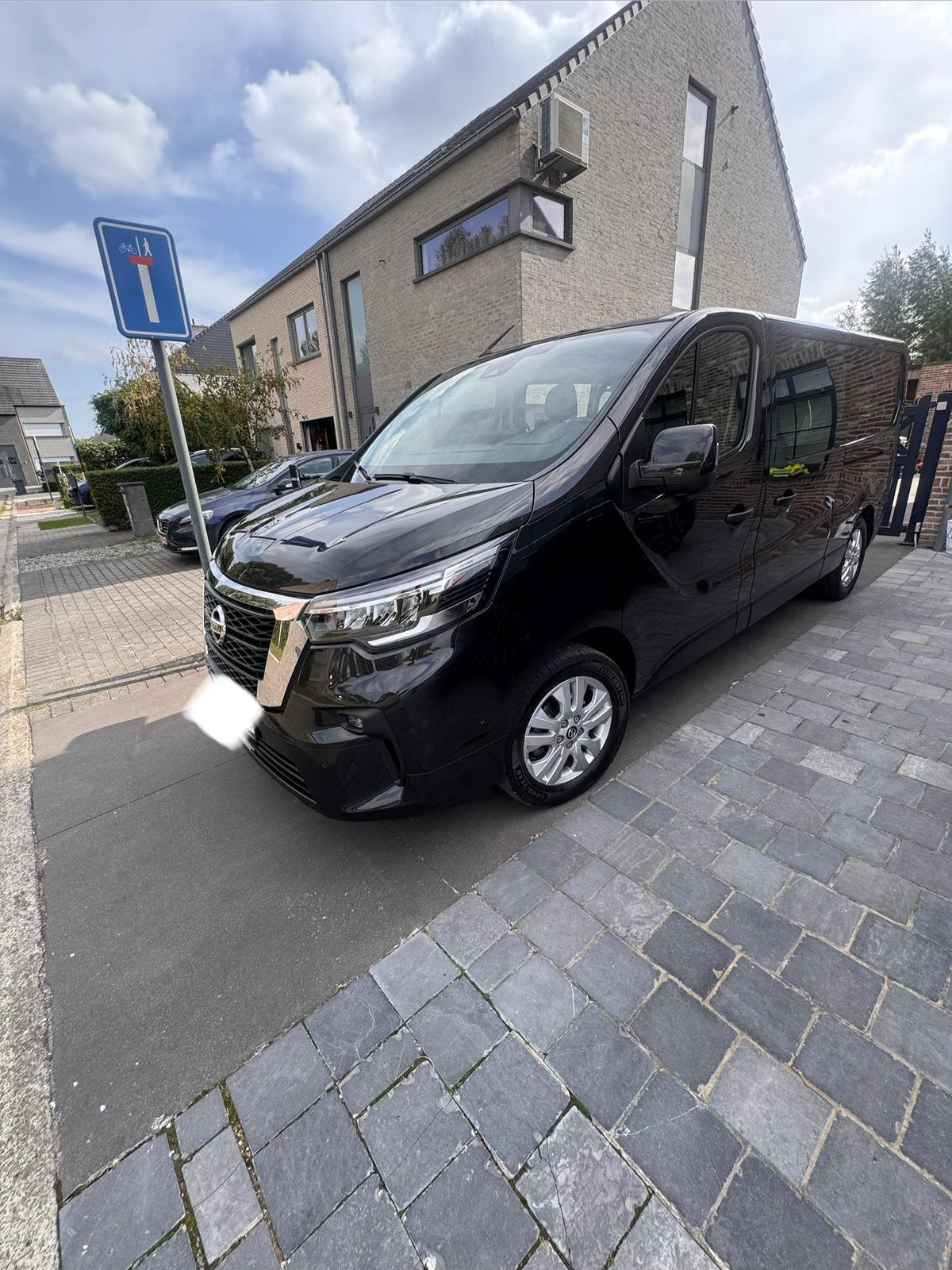 Nissan Primastar -  Diesel- Automaat- DUBBELCABINE, Auto's, Dealer onderhouden, Stof, Parkeerassistent, Zwart