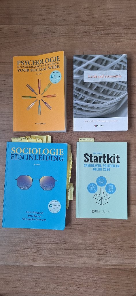 Boeken 1e jaar SSH UCLL (Sociaal werk), Boeken, Ophalen of Verzenden, Gelezen, Hogeschool