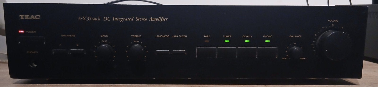 TEAC A-X35 MKII Stereo Versterker – Goede Staat - 1989, Audio, Tv en Foto, Versterkers en Ontvangers, Ophalen, Stereo