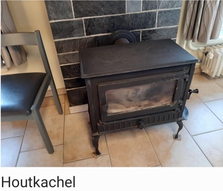Houtkachel, Ophalen