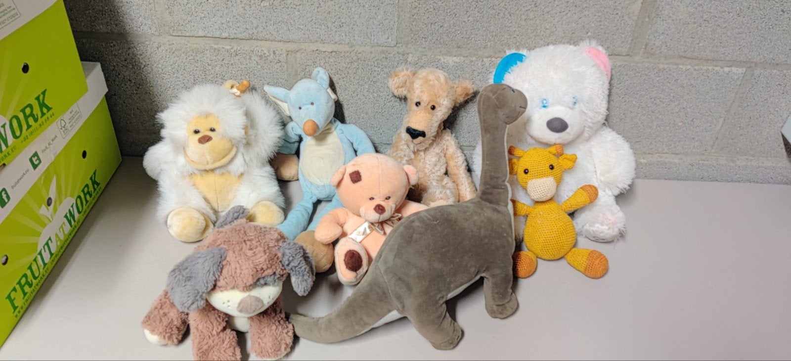 Baby speelgoed en knuffels, Ophalen