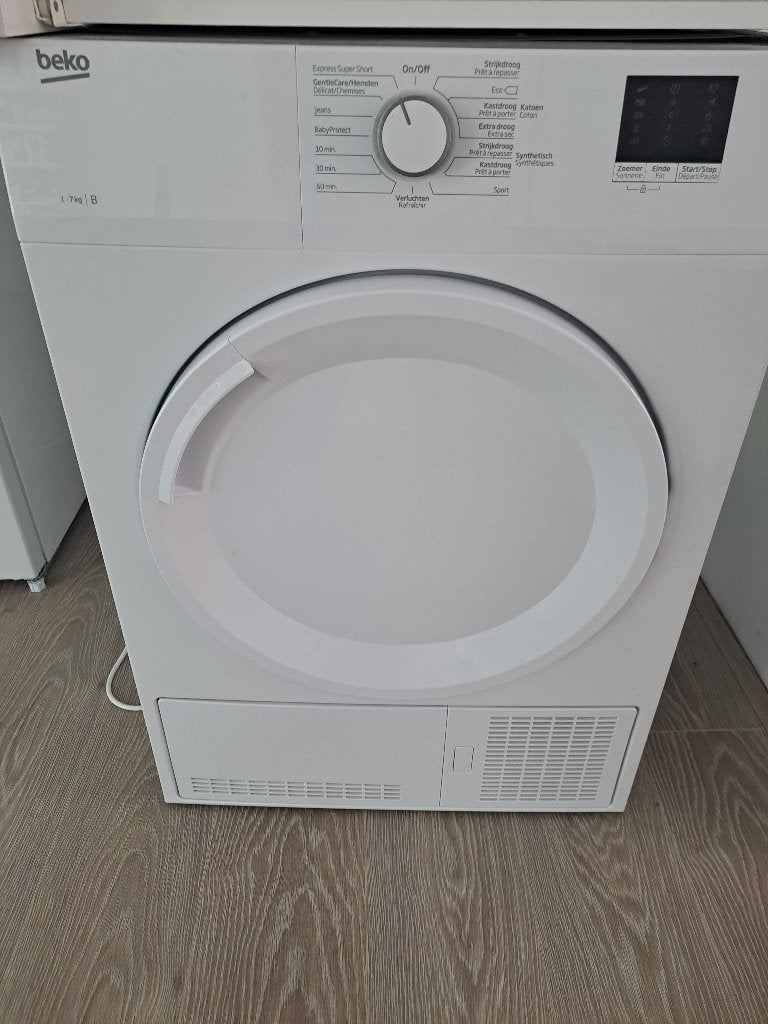 Droogkast Beco, Elektronische apparatuur, Droogkasten, Ophalen, 6 tot 8 kg, Gebruikt, Voorlader