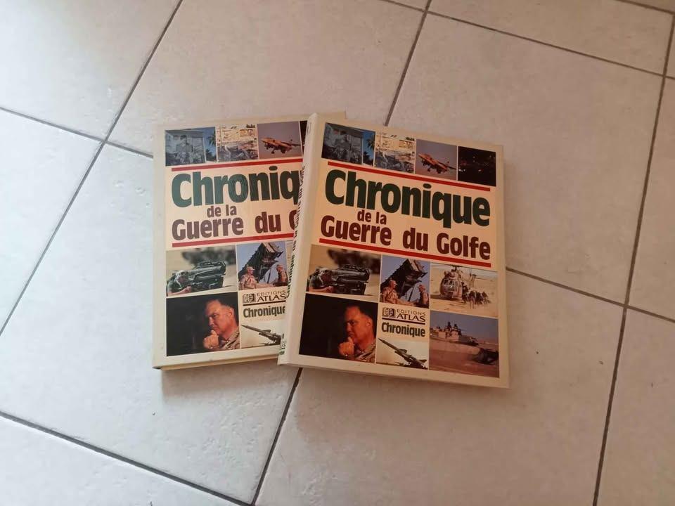 Chronique de la guerre du Golfe en 2 volumes, Livres, Enlèvement