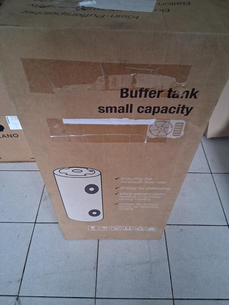 Buffer tank 50liter nieuw, Doe-het-zelf en Bouw, Chauffageketels en Boilers, Ophalen of Verzenden