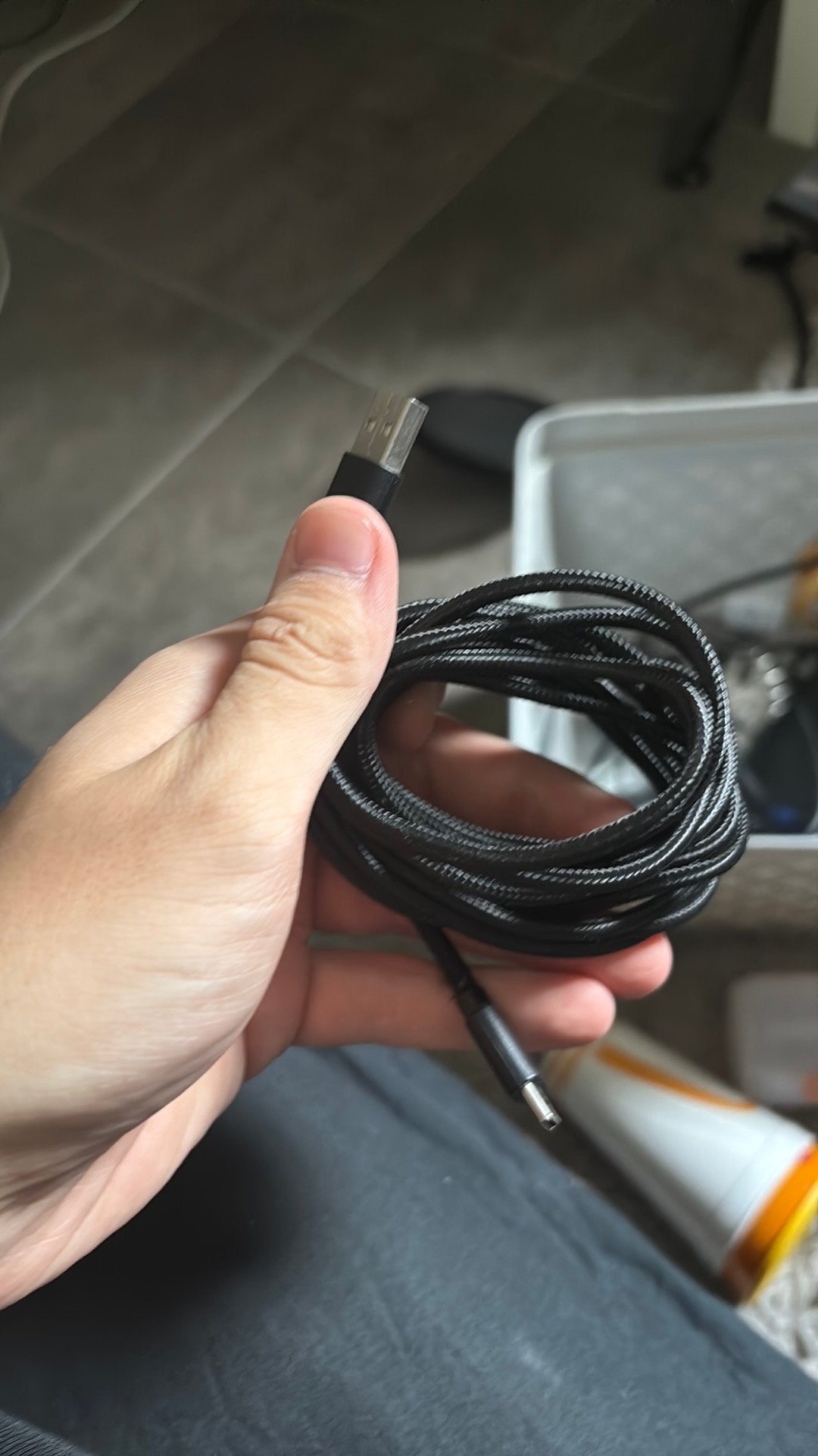 Oplaad cabel usb-c, Télécoms, Téléphonie mobile | Chargeurs pour téléphone, USB-C, Autres marques, Comme neuf, Enlèvement