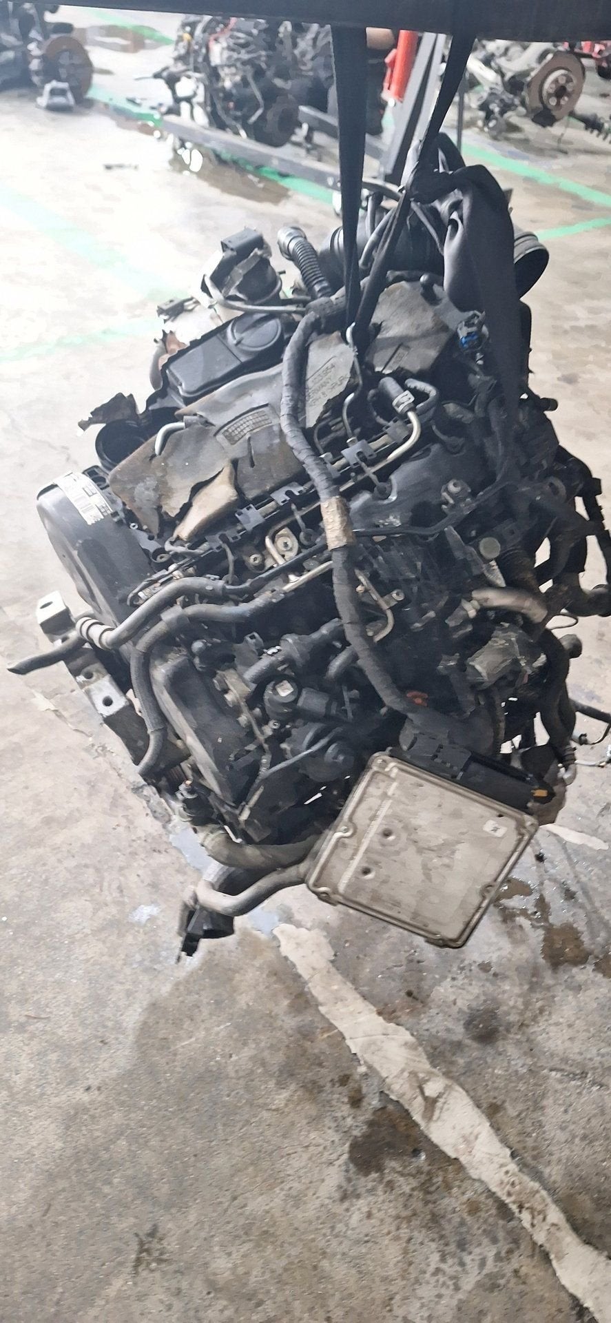 Motor 2.0 TDI VW Golf 6 / Passat / Tiguan / Audi A3 — Motorc, Gebruikt, -, -, Ophalen of Verzenden