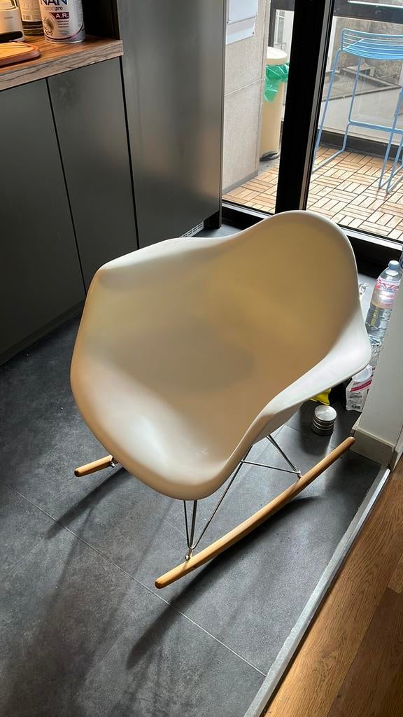 Design schommelstoel – Eames style RAR, Enlèvement, Utilisé, Synthétique