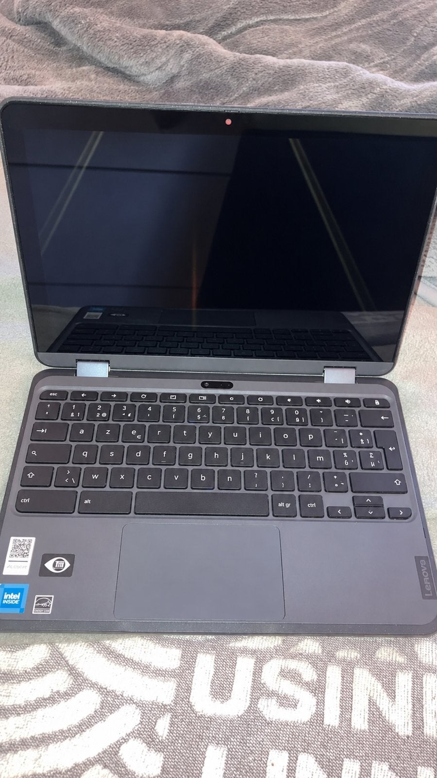 PC portable Lenovo Chromebook, Informatique & Logiciels, Enlèvement ou Envoi, Écran tactile, Comme neuf, Azerty