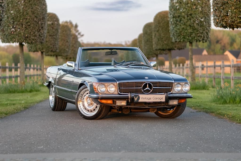 Mercedes-Benz 450SL - 1973, Auto's, Jaguar, Automaat, Achterwielaandrijving, 8 cilinders, Cabriolet