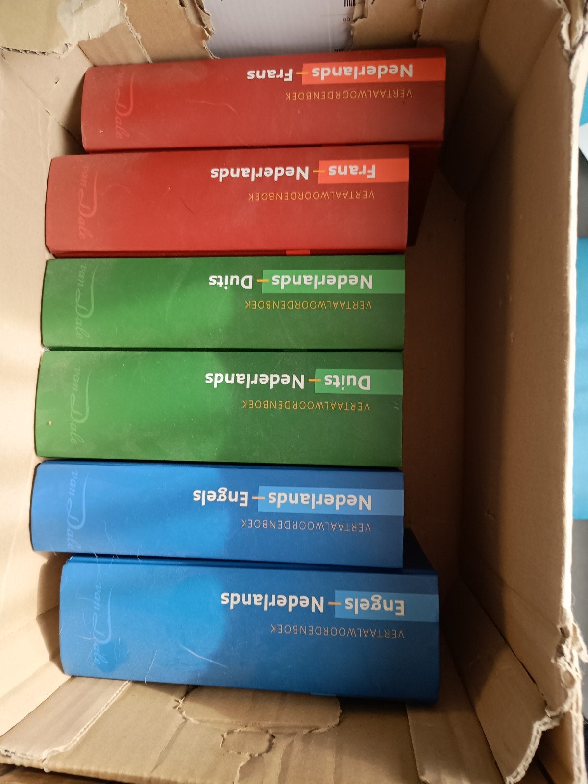 van daele woordenboeken, Boeken, Ophalen