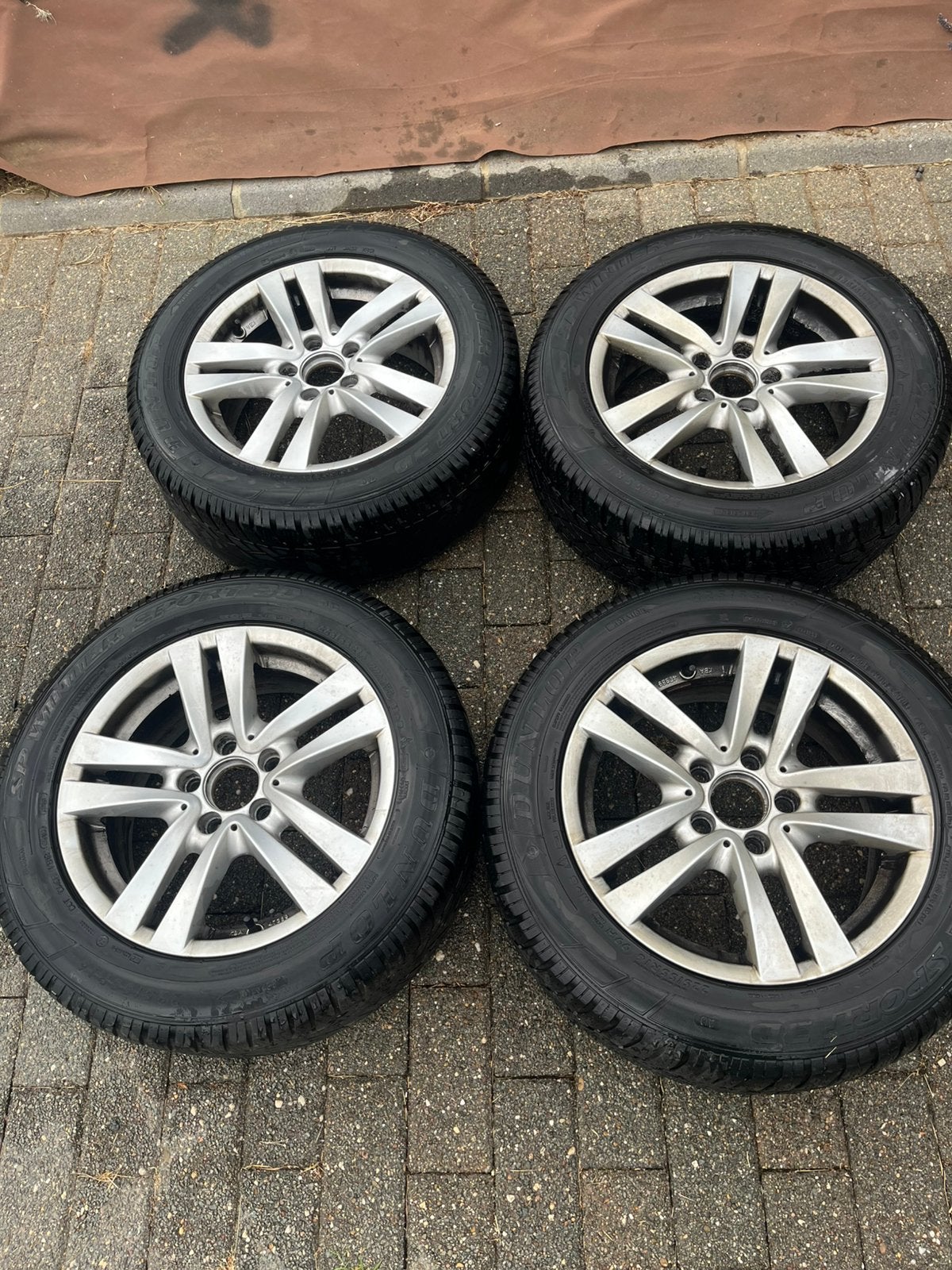Jantes Mercedes benz 16 pouces, Enlèvement, 16 pouces, Pneu(s)