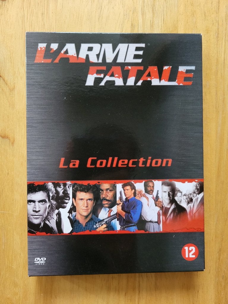 Coffret DVD intégrale L’Arme Fatale, CD & DVD, DVD | Action, Comédie d'action, Anglais, Enlèvement, À partir de 12 ans