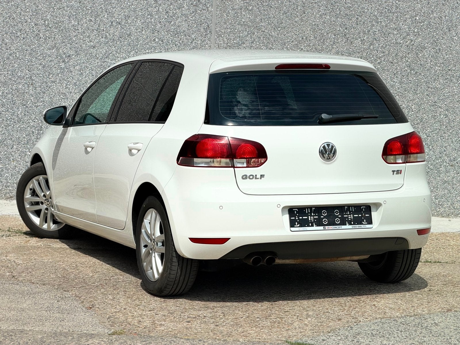 Vw golf 6 1.4 TSI Highline 08/2011 GARANTIE 12 mois, Auto's, Volkswagen, Euro 5, Zwart, Alcantara, Wit