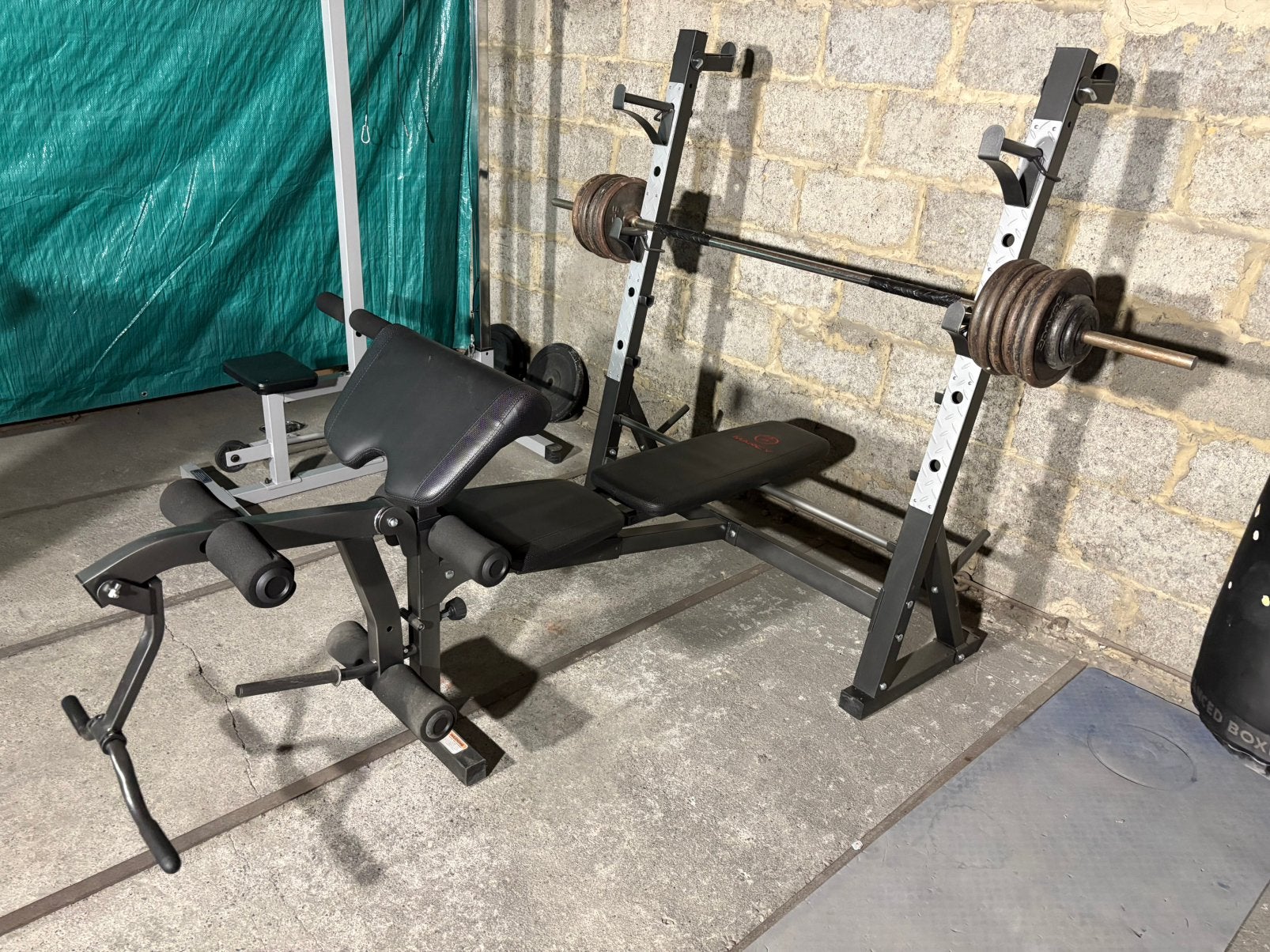 Banc de musculation, Sports & Fitness, Équipement de fitness, Enlèvement, Comme neuf, Pectoraux