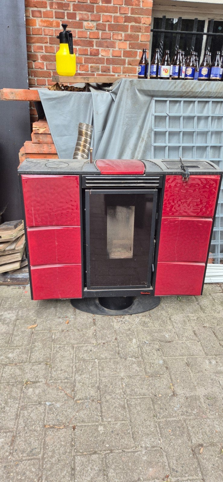 Pelletkachel extraflame, Huis en Inrichting, Kachels, Ophalen, Pelletkachel