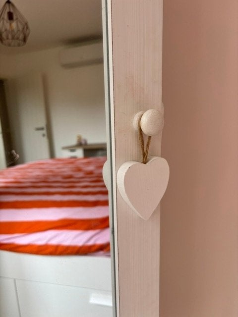 Maisons du Monde sieradenkast, Huis en Inrichting, Ophalen, Hout, Wit, Landelijk