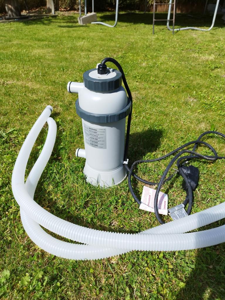 VERKOCHT:Elektrische zwembadverwarming, Tuin en Terras, Zwembad-toebehoren, Ophalen