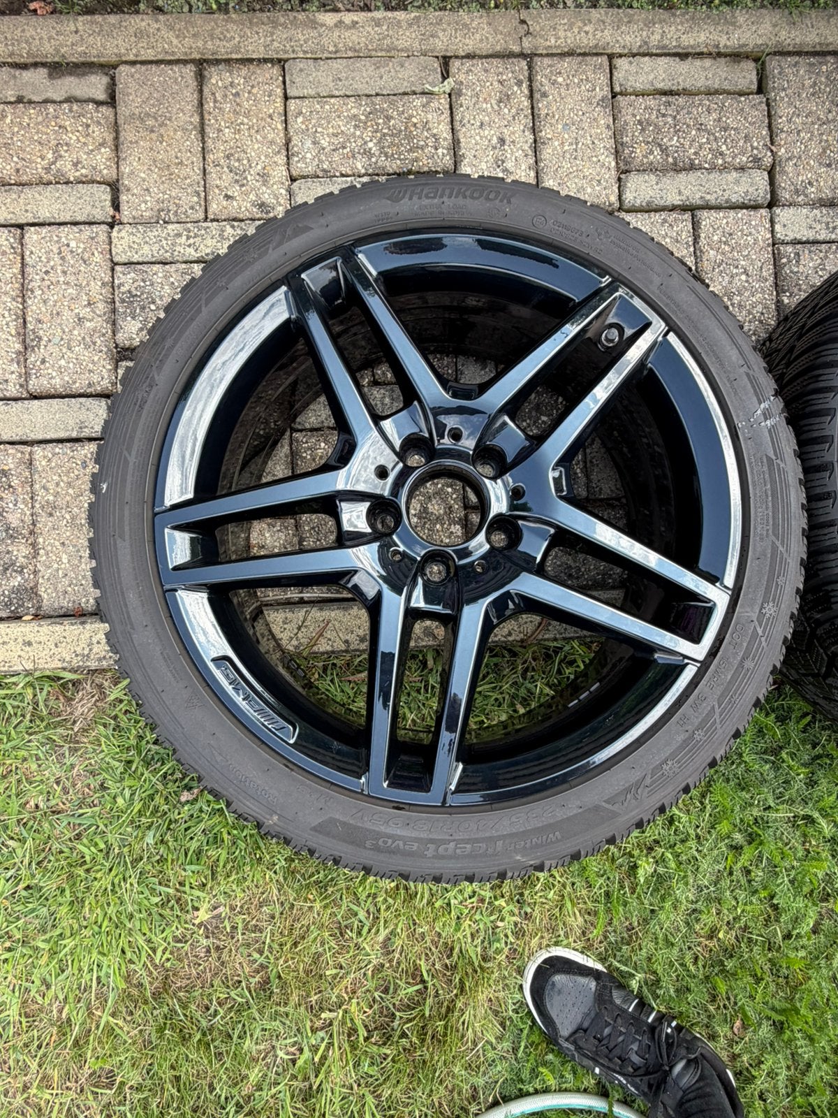 Jantes d'hiver 18 pouces pour Mercedes AMG, Autos : Pièces & Accessoires, Pneus & Jantes, Pneus hiver, 18 pouces, Enlèvement, Jante(s)