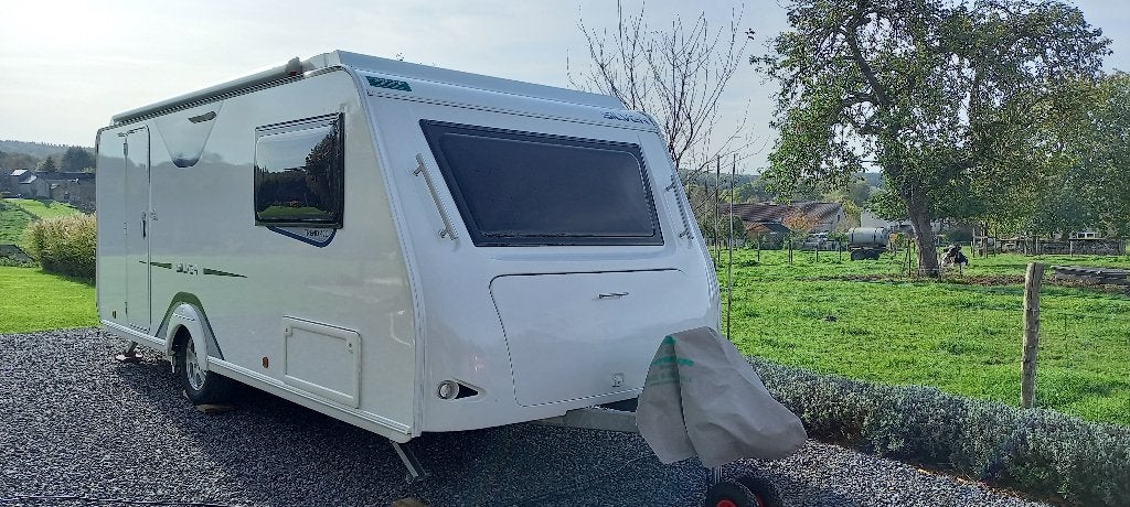 Trigano Silver 420 CP caravan (2018) — Volledige opties, Standaardzit, Trigano, Schokbreker, 750 - 1000 kg