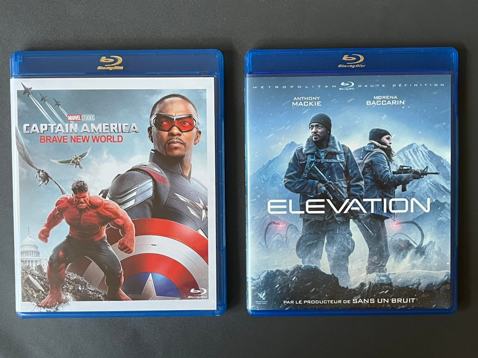 2 Bluray Captain America en Elevation, Verzenden, Zo goed als nieuw