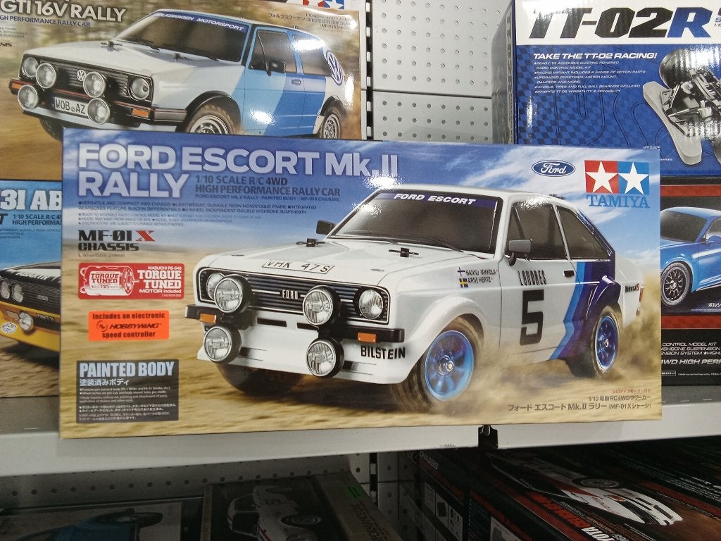 Tamiya 58687 Ford Escort MkII Rally, Hobby & Loisirs créatifs, Neuf, Échelle 1:10, Voiture on road, Enlèvement