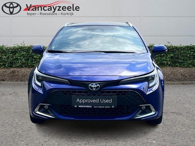 Toyota Corolla 2.0 Premium+luxury- + experience pack+afneemb, Auto's, Toyota, Automaat, 145 kW, USB, Blauw