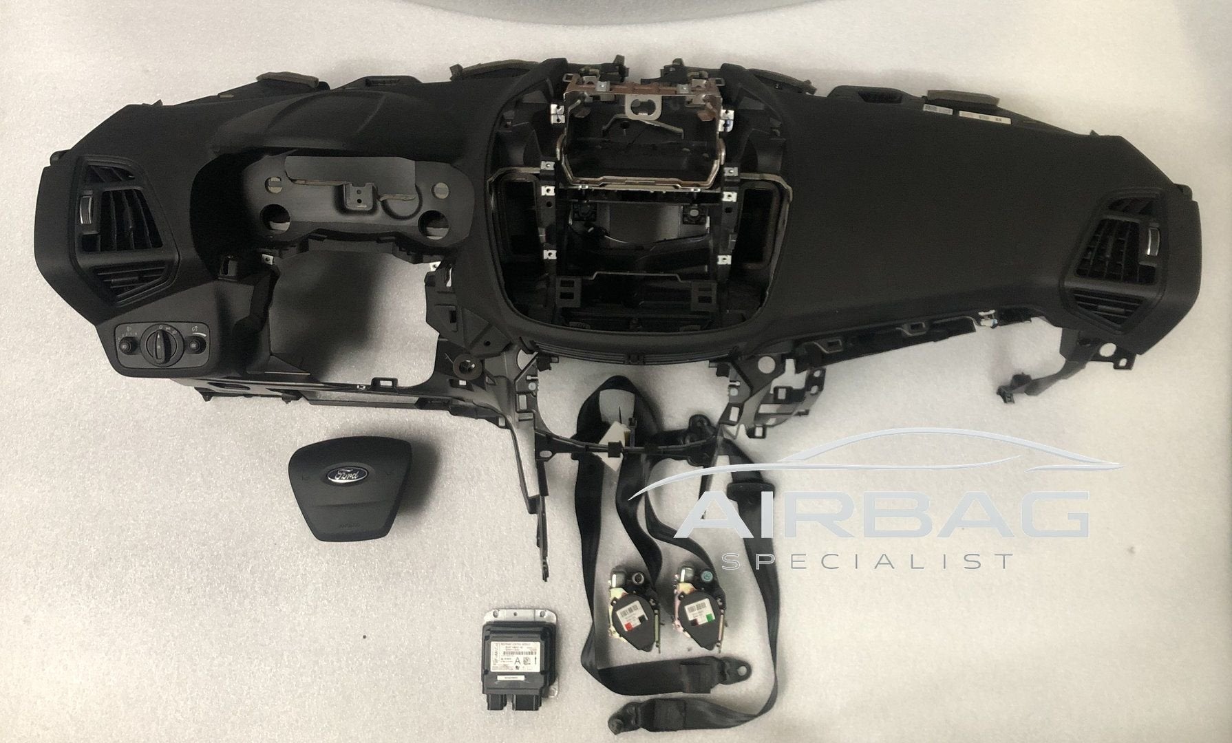 Complete airbag set ford c-max c max kuga 2016+ stuur airbag, Auto-onderdelen, Gebruikt, -, -, Ophalen of Verzenden