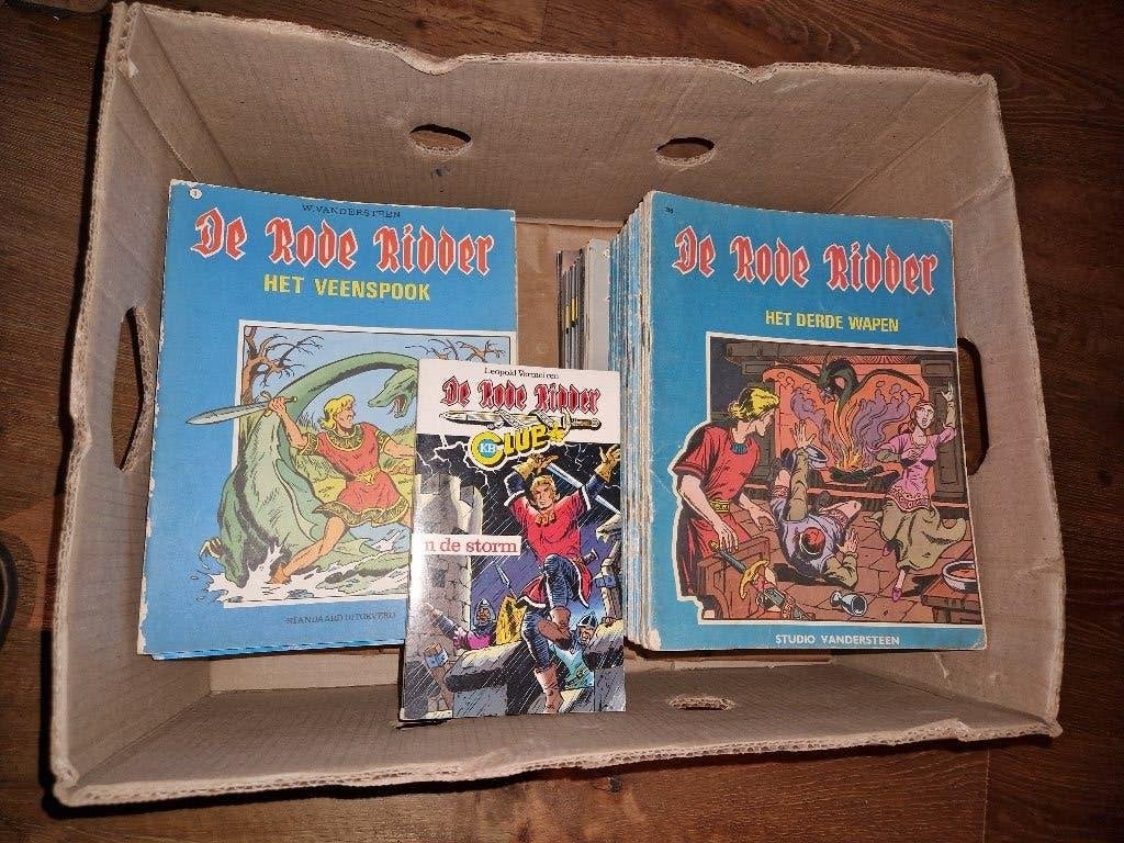 de rode ridder verschillende strips herdruks, Boeken, Meerdere stripboeken, Ophalen of Verzenden, Gelezen, Willy Vandersteen