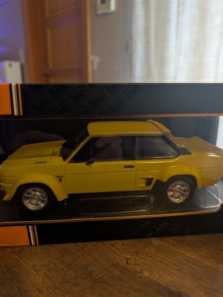 Fiat 134 Abarth 1/18, Enlèvement
