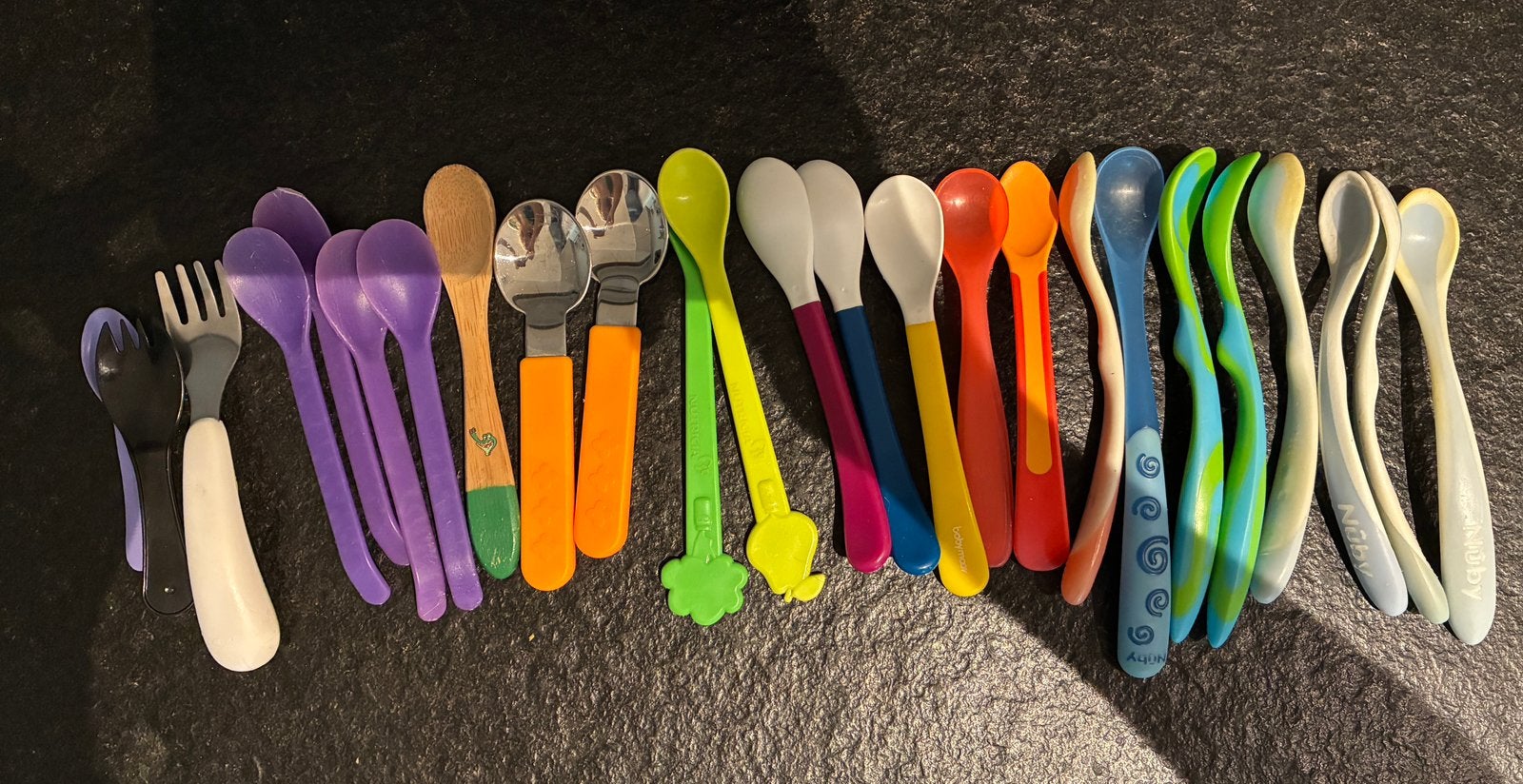 Kinderbestek, Ophalen, Kunststof, Gebruikt, Kinderbestek