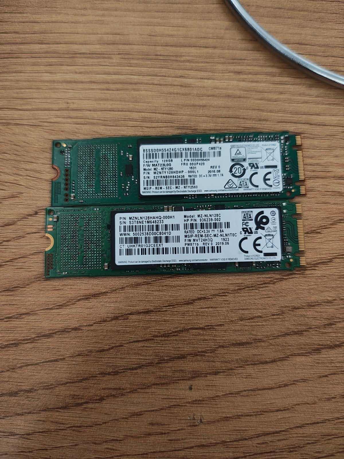 2x128go m.2, Computers en Software, Harde schijven, Ophalen of Verzenden