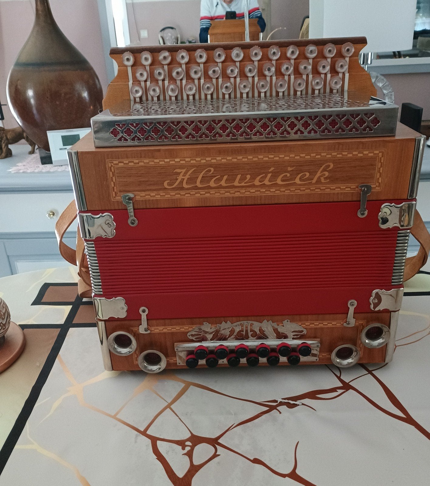 In perfect spelende  staat., Muziek en Instrumenten, Accordeons, Ophalen