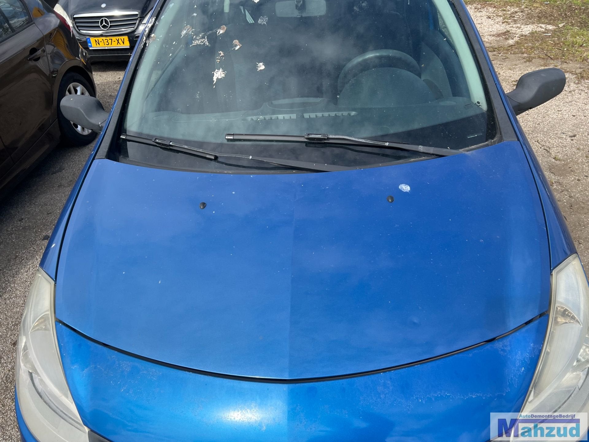 Capot Renault Clio 3 bleu TEI45 2005-2010, Renault Group, Contact.group@renault.com, Renault, Utilisé