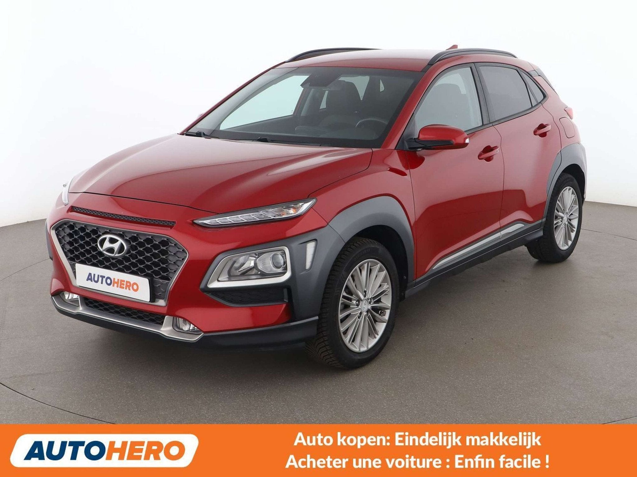Hyundai KONA 1.0 TGDI Style 2WD, Autos, Rouge, Achat, 998 cm³, Euro 6