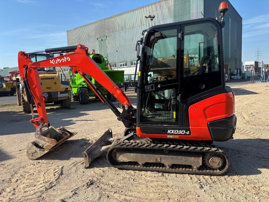 Minipelle Kubota KX030-4, Enlèvement, Excavatrice