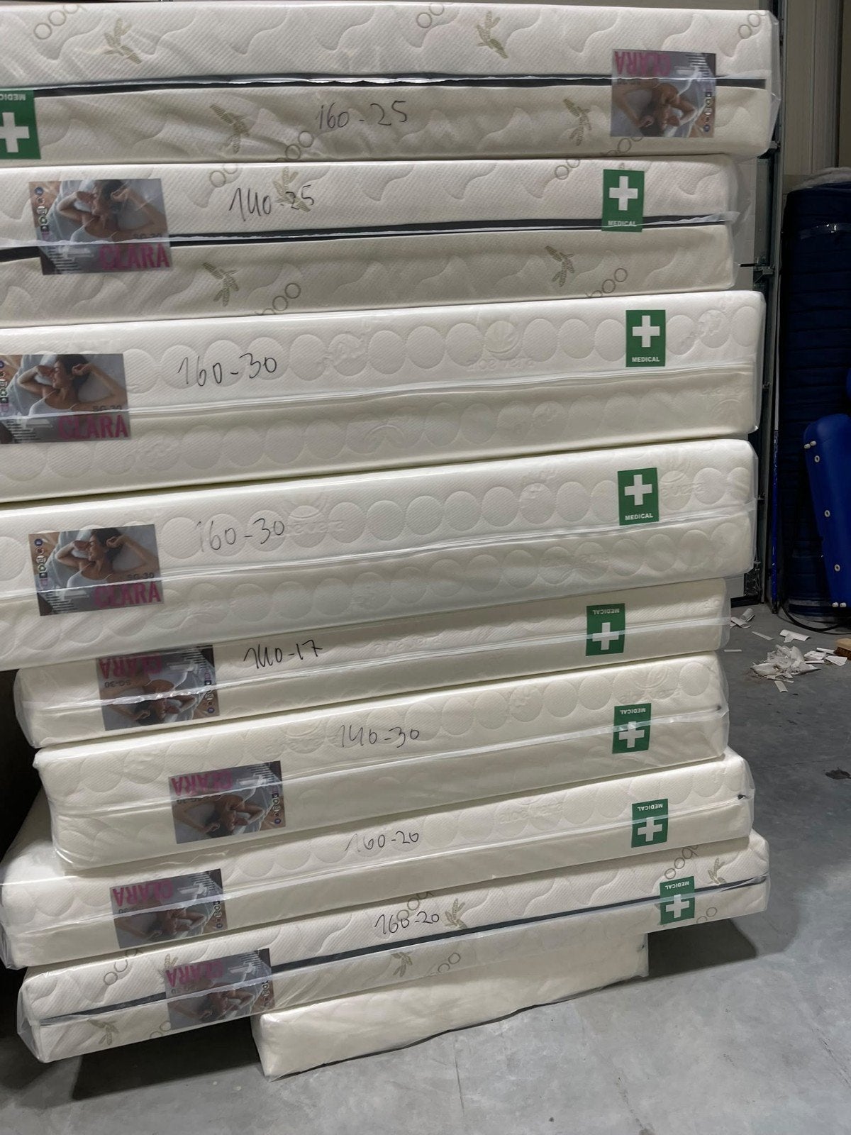 Matelas disponibles en 90x200, 140x200, 160x200, 180x200, Maison & Meubles, Enlèvement ou Envoi