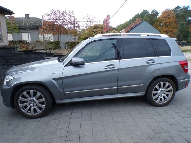 Mercedes GLK 200, Autos, Cuir, Noir, 5 portes, Automatique