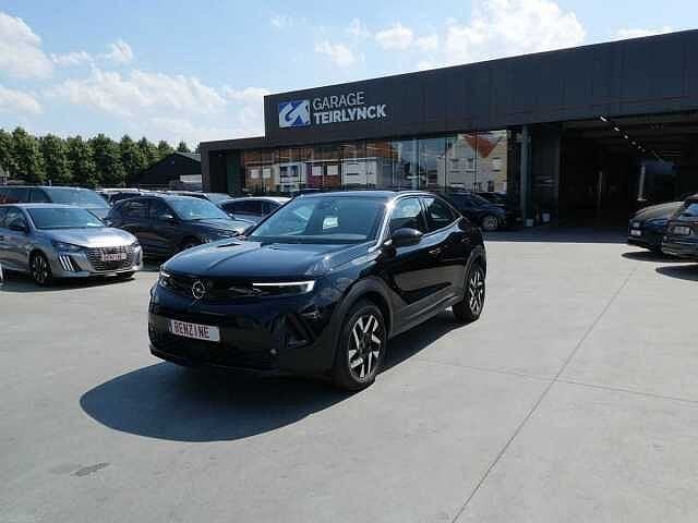 Opel Mokka 1.2 i 100pk Elegance SPORT Camera BLIS ACC '24, Auto's, 1199 cc, Zwart, Bedrijf, SUV of Terreinwagen