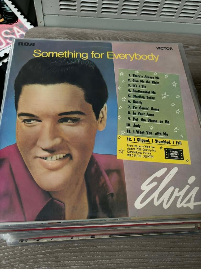 Elvis lp, Something for everybody, USA, Engelse, of Duitse, Gebruikt, Ophalen of Verzenden, Rock-'n-Roll, 12 inch