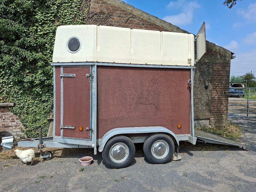 Van Packo 1 place entièrement rénové – MTM 1300 kg, Enlèvement, Comme neuf, Bois, Remorque 1½ cheval