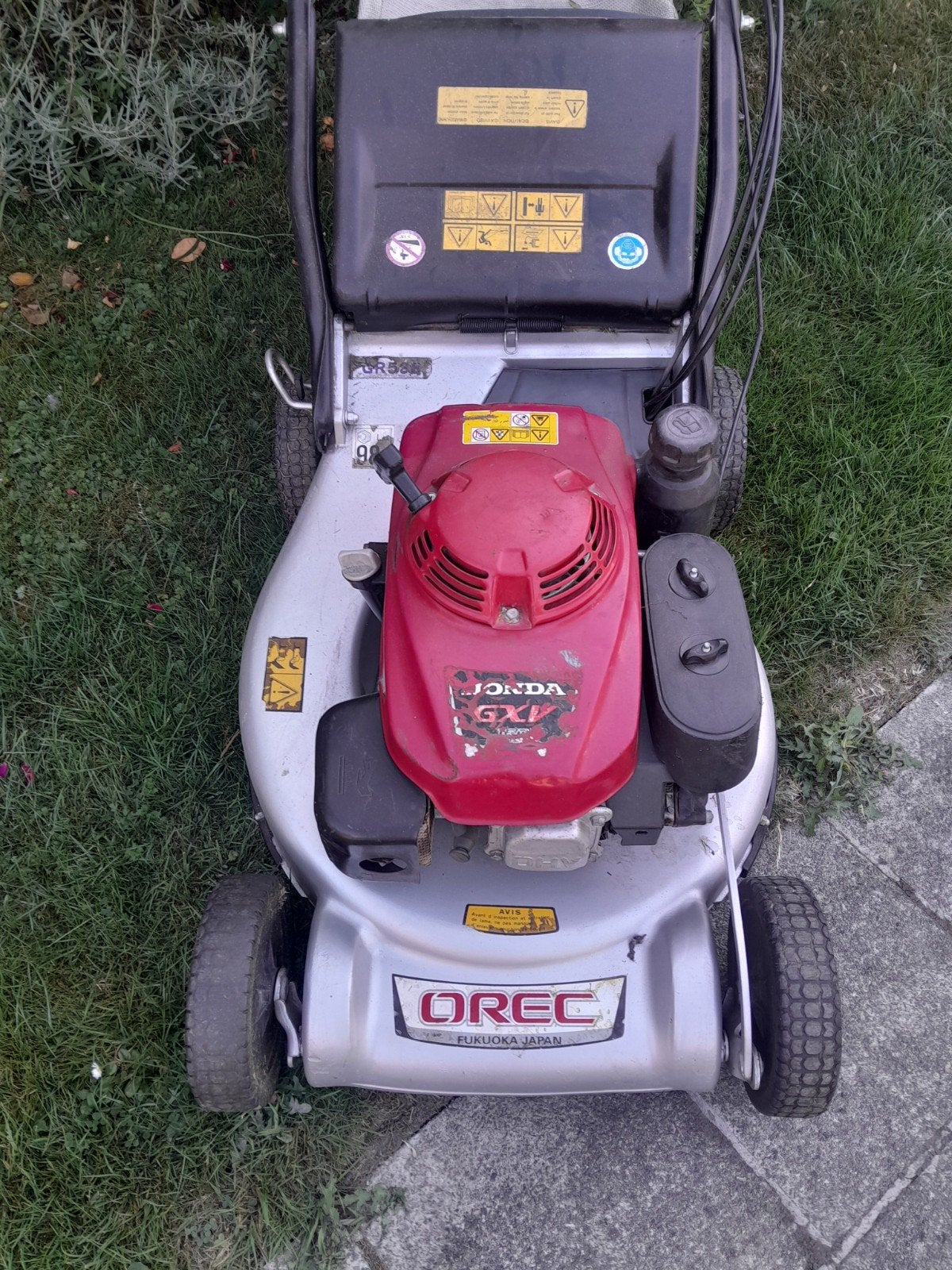Tondeuse honda  gxv 160, Enlèvement