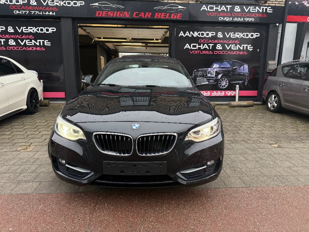 Bmw 220I Essence Coupe 184Pk 45000km Sport Line Carplay Gps, Cuir, Euro 6, Entreprise, Carnet d'entretien
