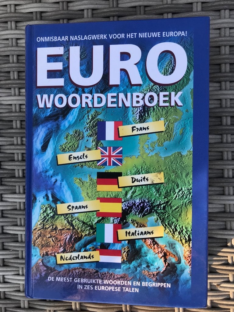 BOEK - EURO WOORDENBOEK (6 talen), Livres, Enlèvement ou Envoi, Comme neuf, Henri & Monique GOURSEAU, Néerlandais