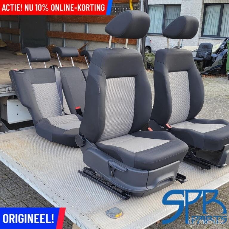 POLO 6R 6C INTERIEUR COMPLEET STOF ORIGINEEL Stoel SET 5 DRS, Auto-onderdelen, Interieur en Bekleding, Gebruikt, Volkswagen, Ophalen of Verzenden