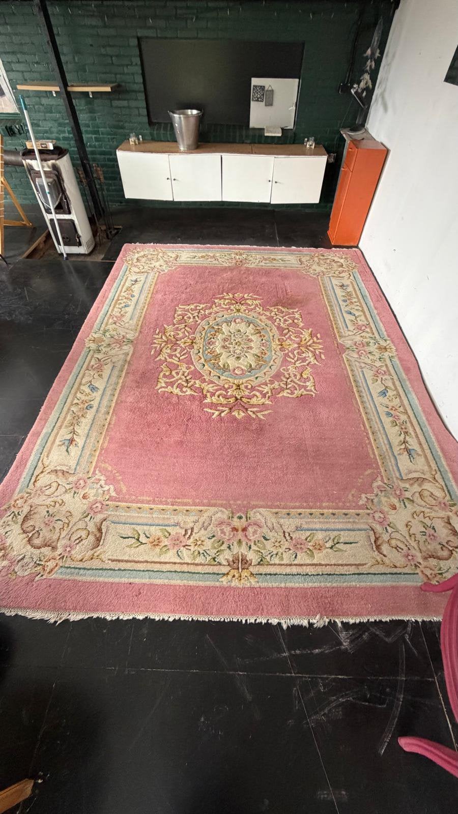 Prachtige handgeknoopte tapijt India/Cambodia, Enlèvement, Comme neuf, Beige